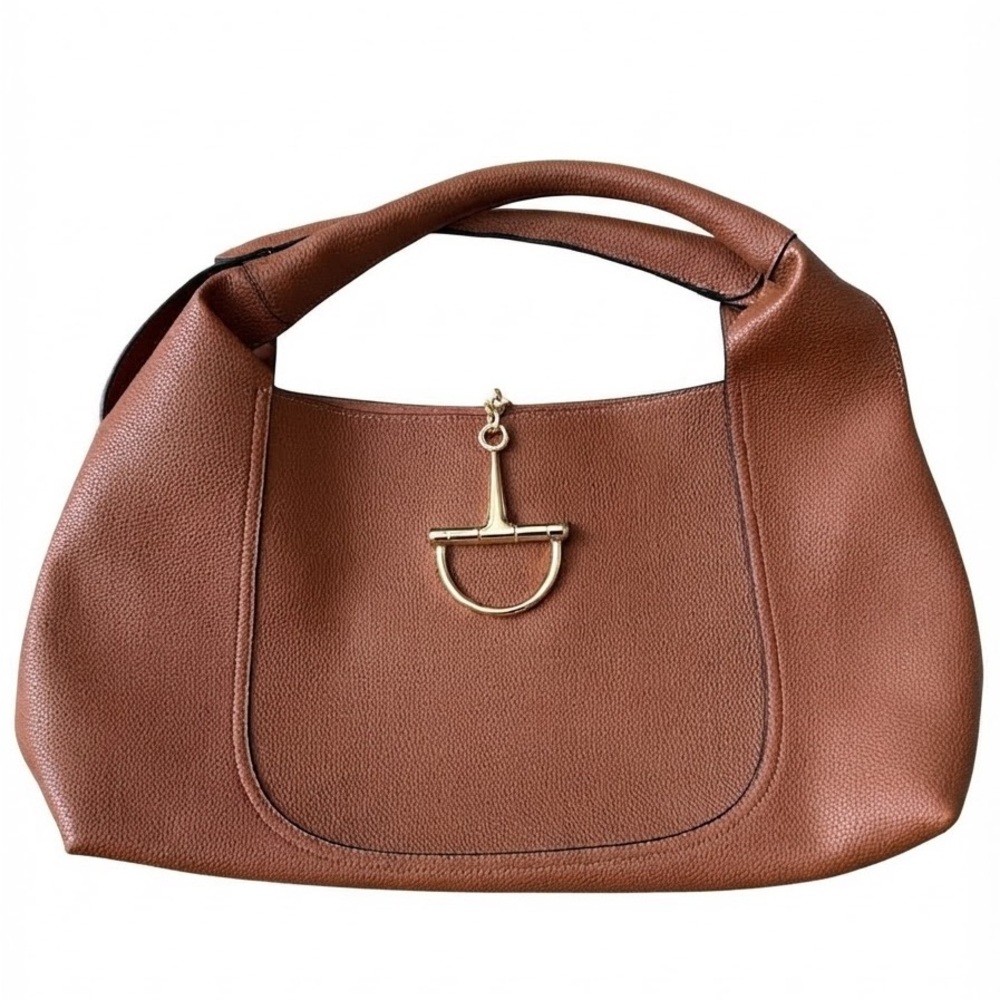 Inspired Softbit Horsebit Shoulder Bag